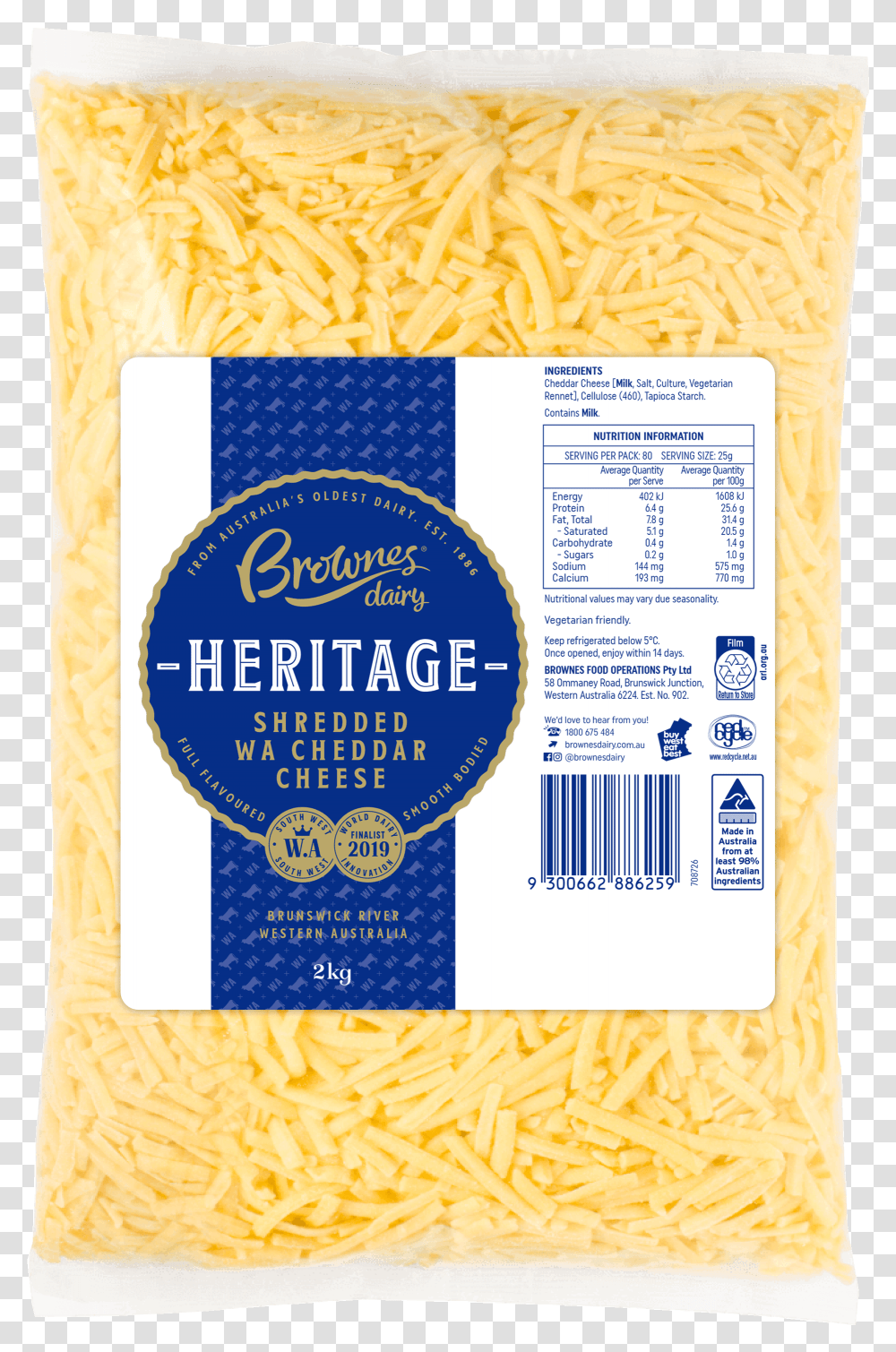 Wa Cheese Brownes Dairy Farmed Fresh In Every Day Brownes Dairy Vintage Cheddar, Noodle, Pasta, Food, Vermicelli Transparent Png