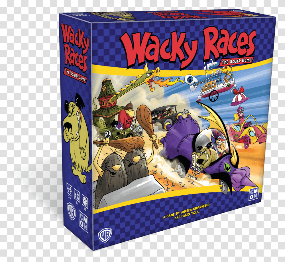 Wacky Races Board Game Transparent Png