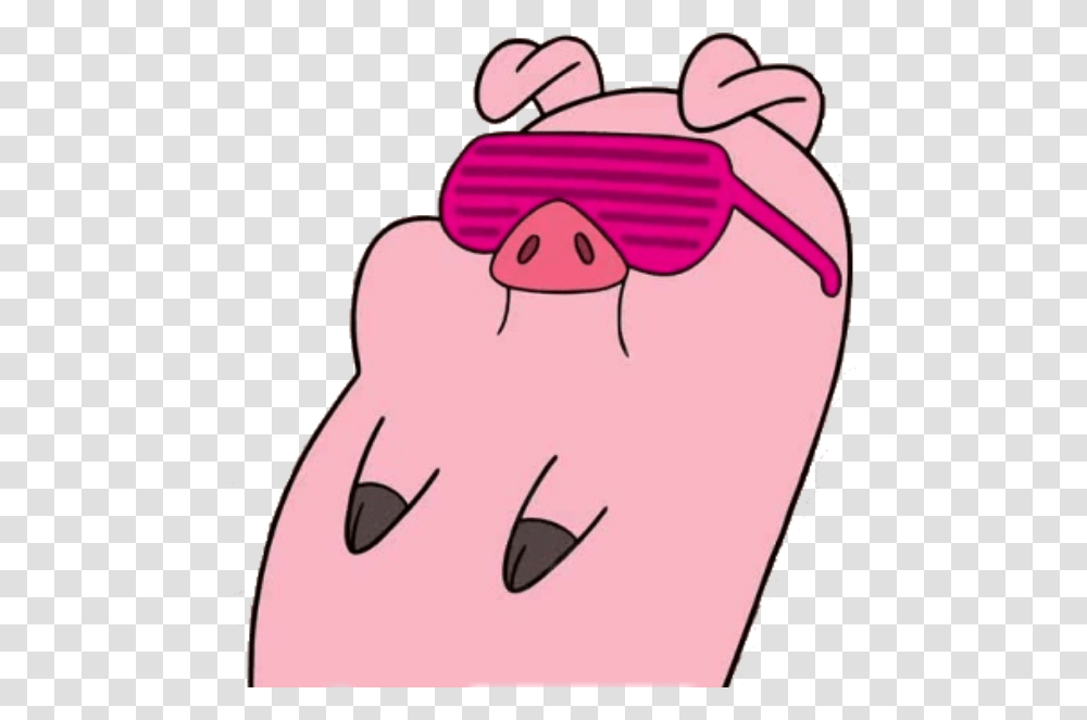 Waddles Piggy Pig Gravityfalls Pato Gravity Falls, Apparel, Heel, Footwear Transparent Png