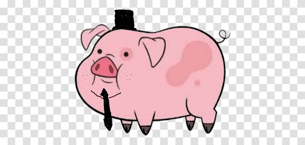 Waddles The Pig, Mammal, Animal, Piggy Bank, Hog Transparent Png