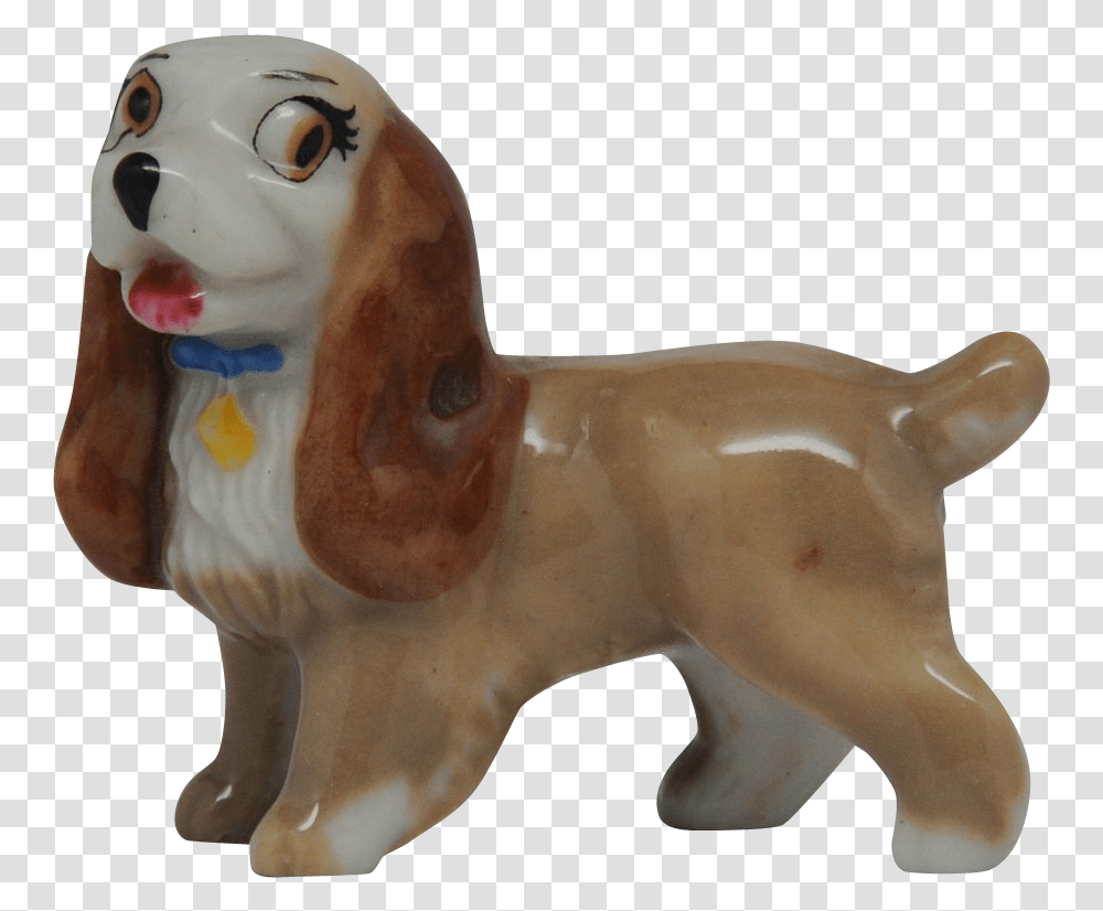 Wade Lady From Lady And The Tramp Basset Hound, Figurine, Pottery, Horse, Mammal Transparent Png