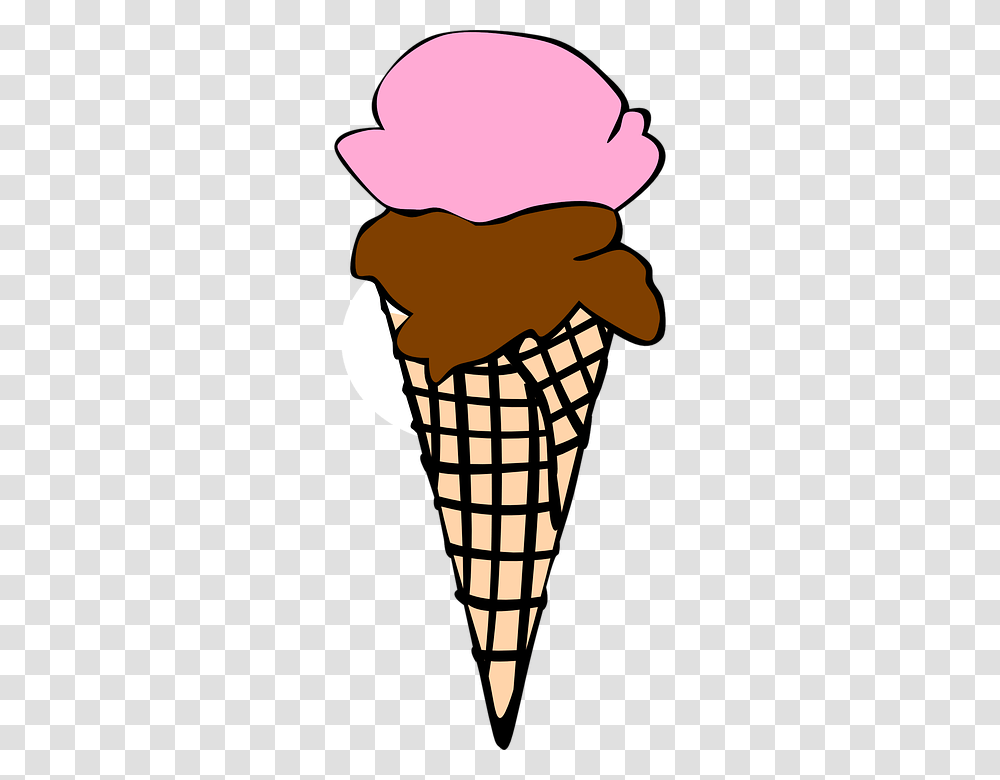 Waffle Cone Clipart Sprinkle, Cream, Dessert, Food, Creme Transparent Png