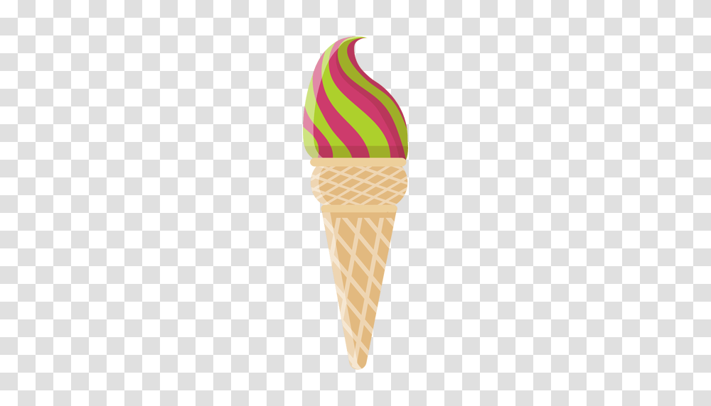 Waffle Cone Ice Cream Icon, Dessert, Food, Creme, Fire Transparent Png