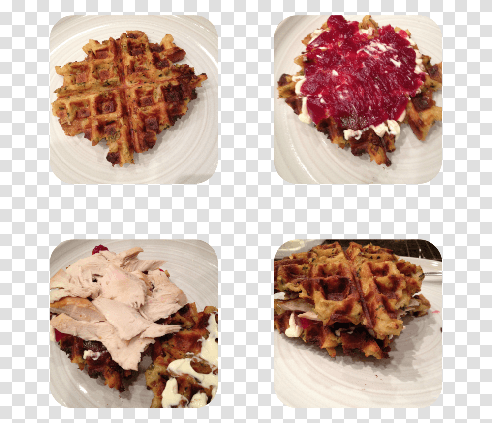 Waffle, Food, Pork, Bacon, Pizza Transparent Png