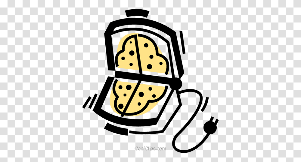 Waffle Irons Royalty Free Vector Clip Art Illustration, Snowman, Winter, Outdoors, Nature Transparent Png