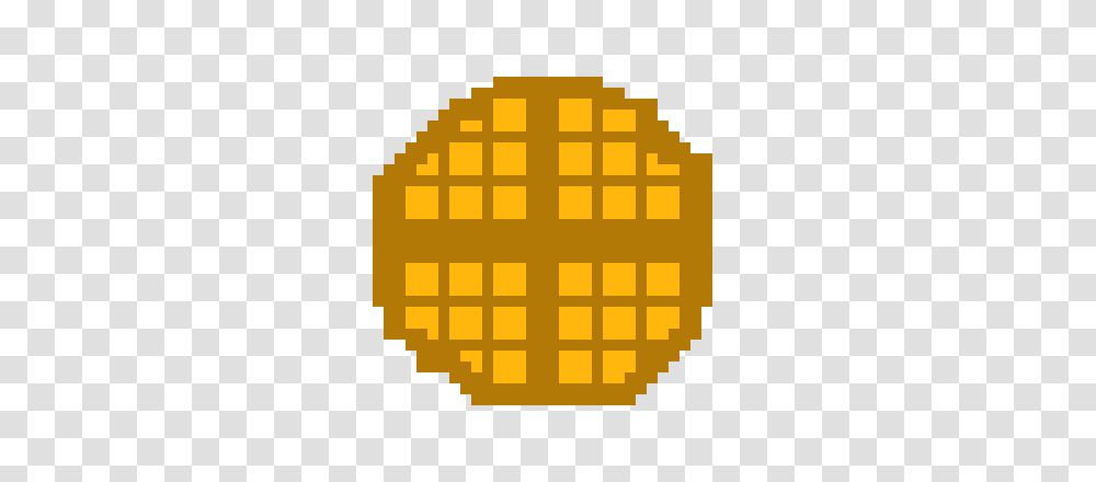 Waffle Scratch Ariana Pixel Art Maker, Rug, Pac Man, Gold Transparent Png