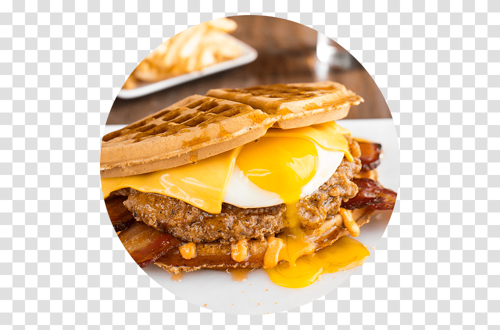 Waffles, Burger, Food, Sweets, Confectionery Transparent Png