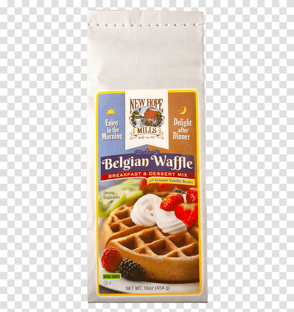 Waffles, Dessert, Food, Cream, Creme Transparent Png