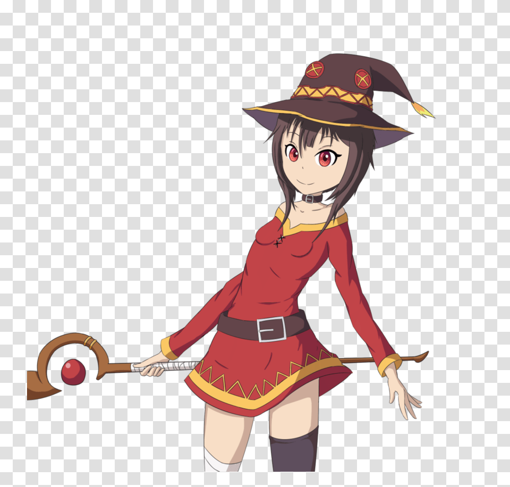 Waga Na Wa Megumin, Hat, Person, Elf Transparent Png