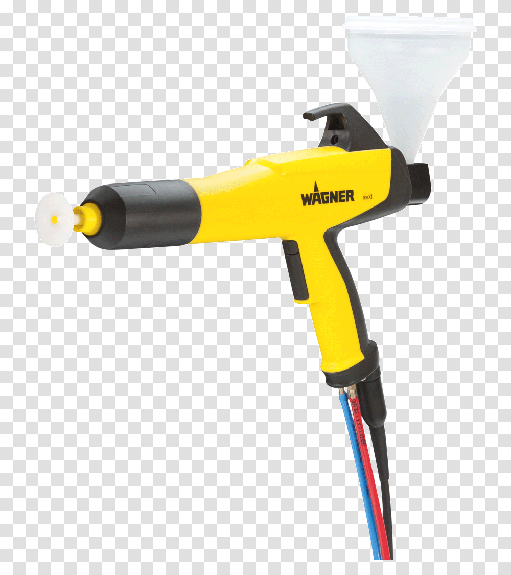 Wagner Pem X1 Powder Coating Cup Gun Wagner Powder Coating, Power Drill, Tool, Appliance, Blow Dryer Transparent Png