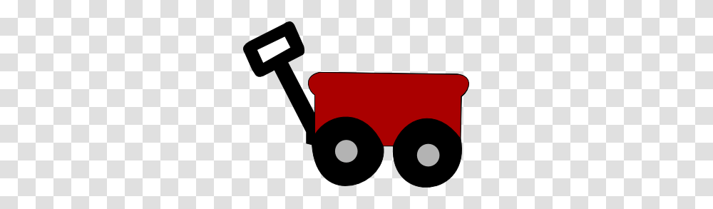 Wagon Clipart Little Red Wagon, Vehicle, Transportation, Wheelbarrow Transparent Png