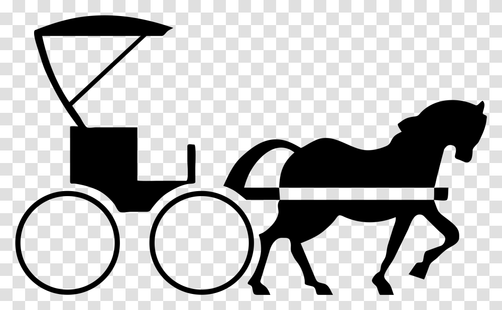 Wagon Vector Wedding Indian Horse Jpg Freeuse Stock Horse And Buggy Icon, Gray, World Of Warcraft Transparent Png