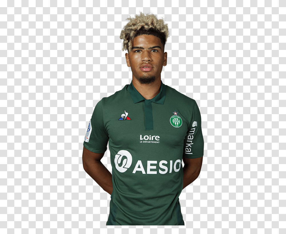 Wahbi Khazri Saint Etienne, Apparel, Shirt, Person Transparent Png