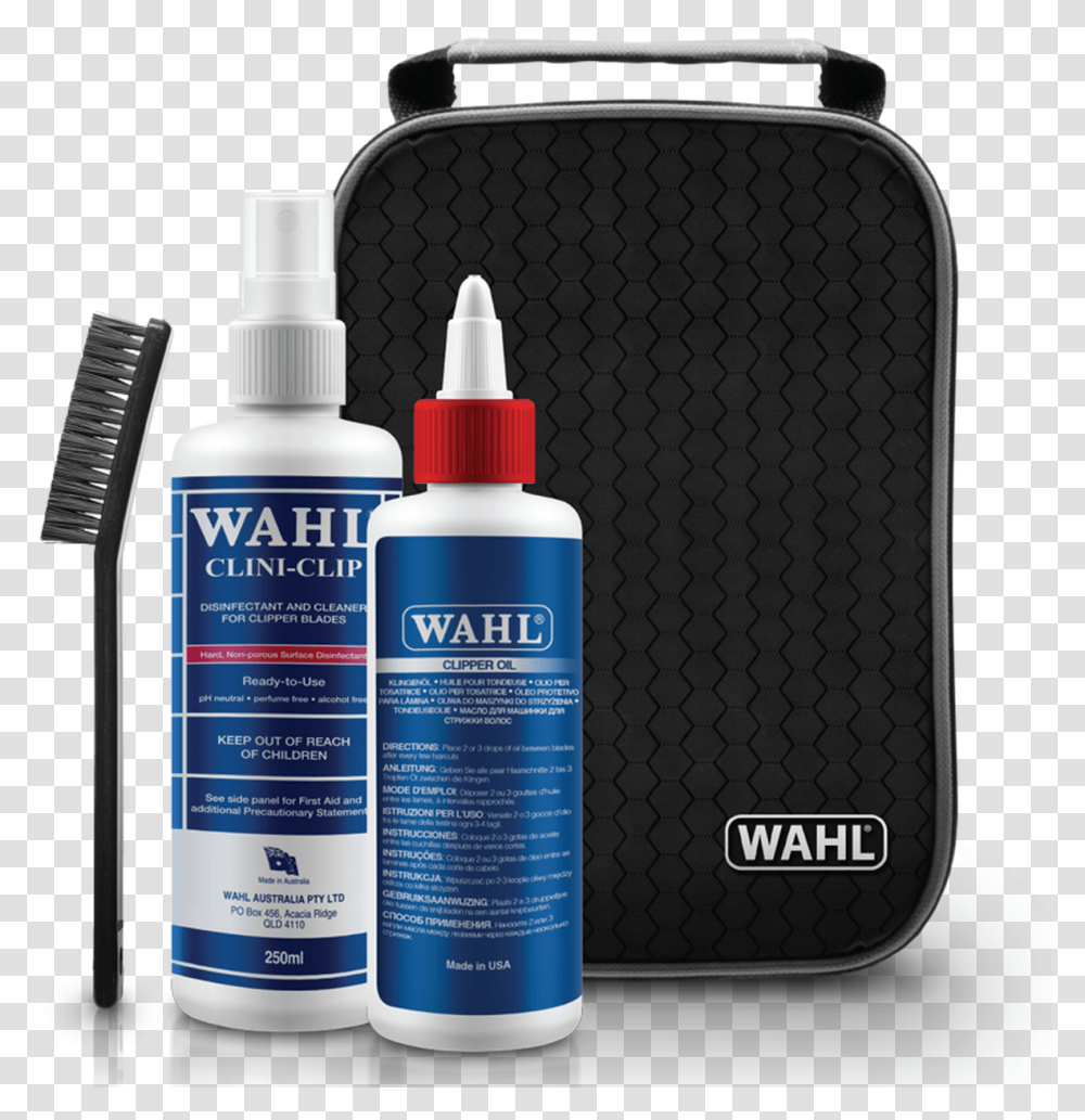 Wahl Professional Sanitation Clean Kit Salon Cosmetics Walh Blade Care Australia, Bottle, Aluminium, Tin Transparent Png
