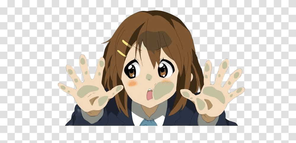 Waifu Stickers Face Pressed Against Glass Anime, Screen, Electronics, Monitor, Display Transparent Png