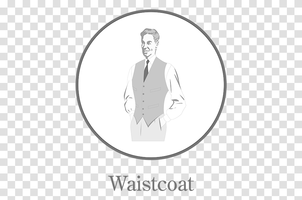 Waistcoats Illustration, Person, Tie Transparent Png
