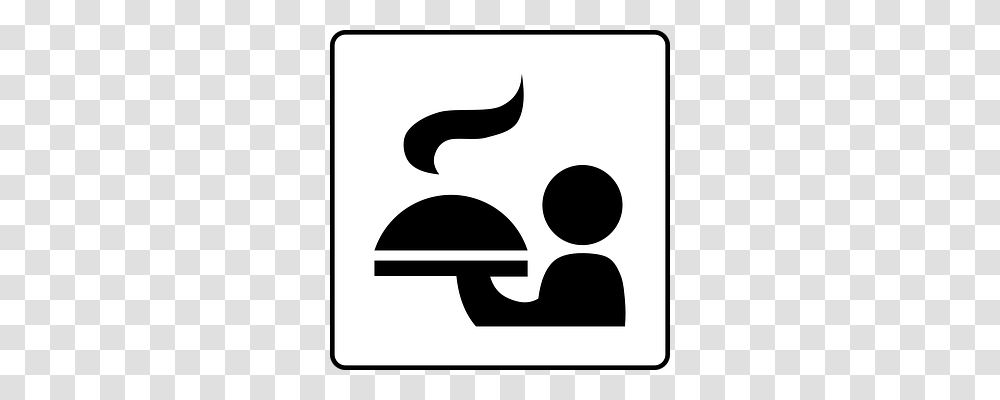 Waiter Symbol, Stencil, Logo Transparent Png