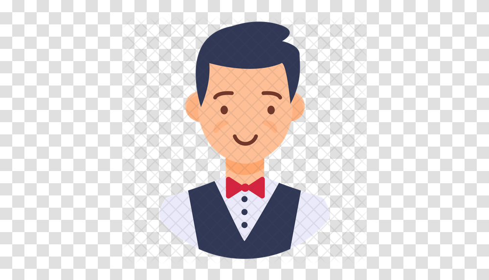 Waiter Icon Worker, Face, Head, Photography, Poster Transparent Png