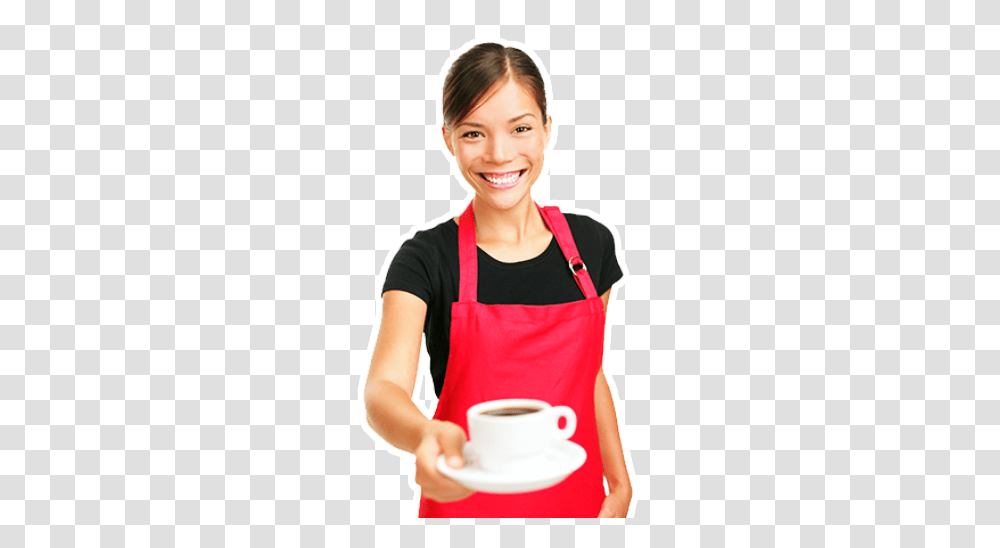 Waiter, Person, Coffee Cup, Human, Worker Transparent Png