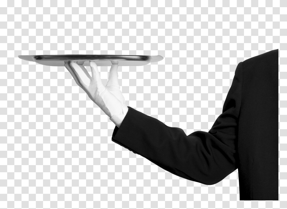 Waiter, Person, Human, Shirt Transparent Png