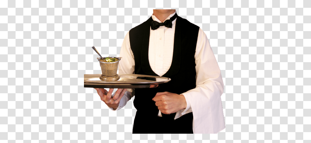 Waiter, Person, Human, Shirt Transparent Png