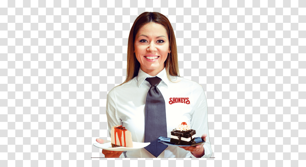 Waiter, Person, Tie, Accessories, Female Transparent Png