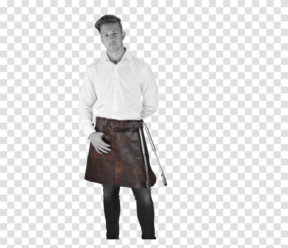 Waiters Apron With Branding Firearm, Apparel, Person, Human Transparent Png