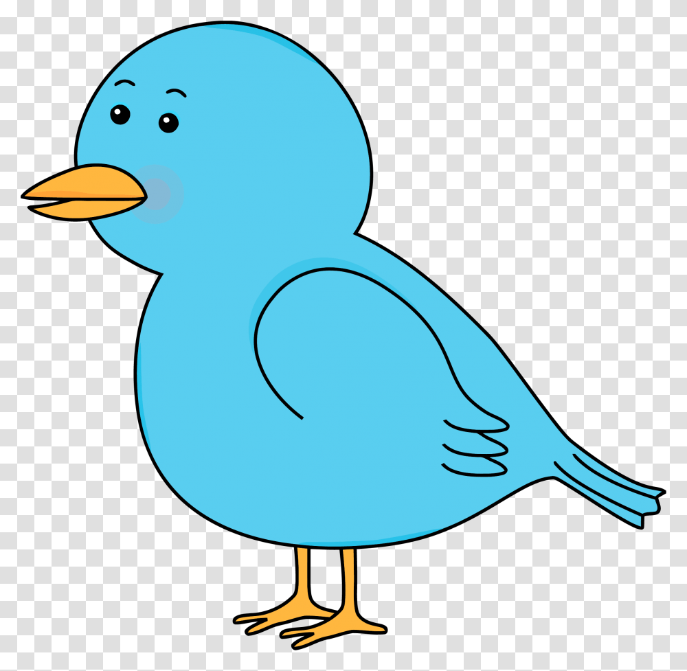 Waiting Cute Cartoon Bird Clipart Blue Bird Clipart Background, Duck, Animal, Waterfowl, Baseball Cap Transparent Png