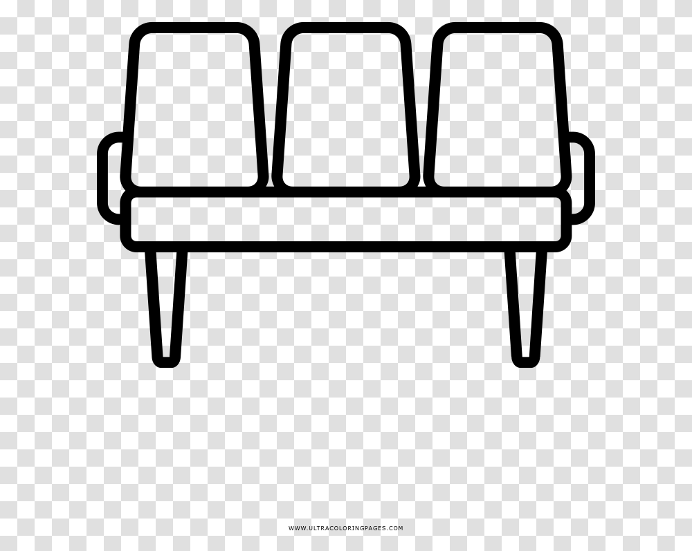 Waiting Room Chairs Coloring, Gray, World Of Warcraft Transparent Png