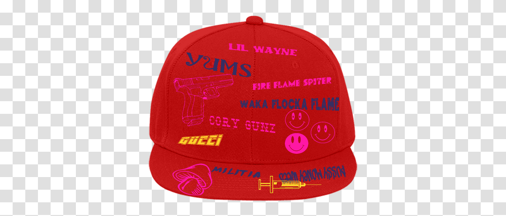 Waka Flocka Flame Fire Arsenal, Clothing, Apparel, Baseball Cap, Hat Transparent Png