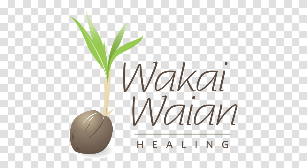 Wakai Waian Healing Logo Natural Foods, Plant, Vegetable, Tree Transparent Png