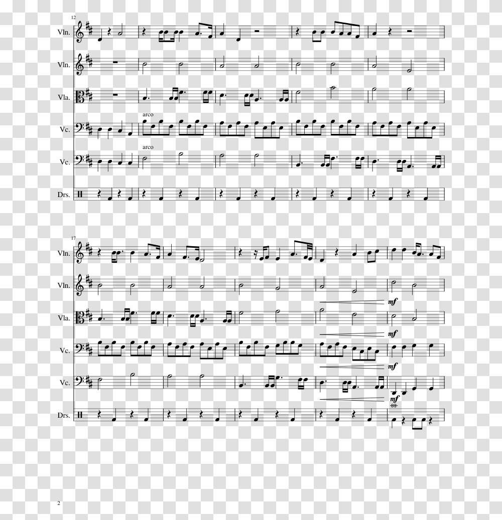 Wake Me Up Sheet Music Composed By Arr Fire Emblem Three Houses Main Theme Drums, Gray, World Of Warcraft Transparent Png