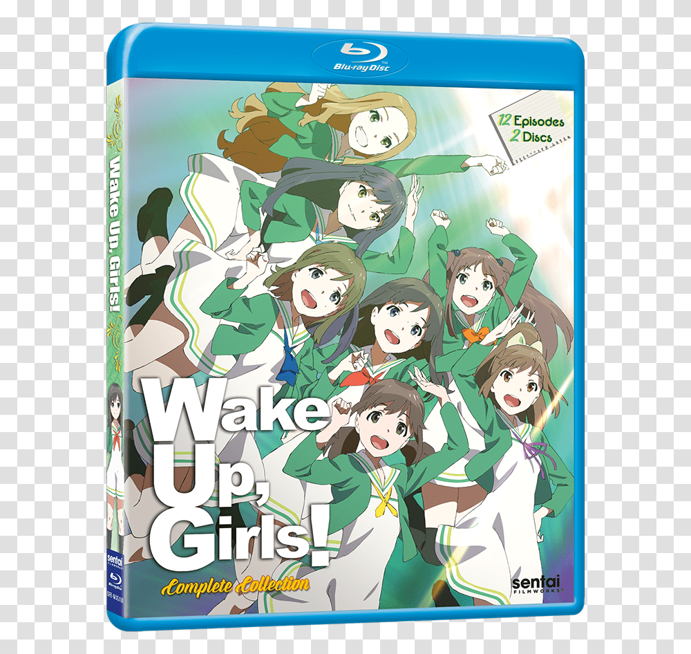 Wake Up Girls Anime, Comics, Book Transparent Png