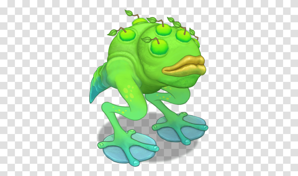 Wake Up The Wublins My Singing Monsters Wublins Brump, Toy, Animal, Reptile, Green Transparent Png
