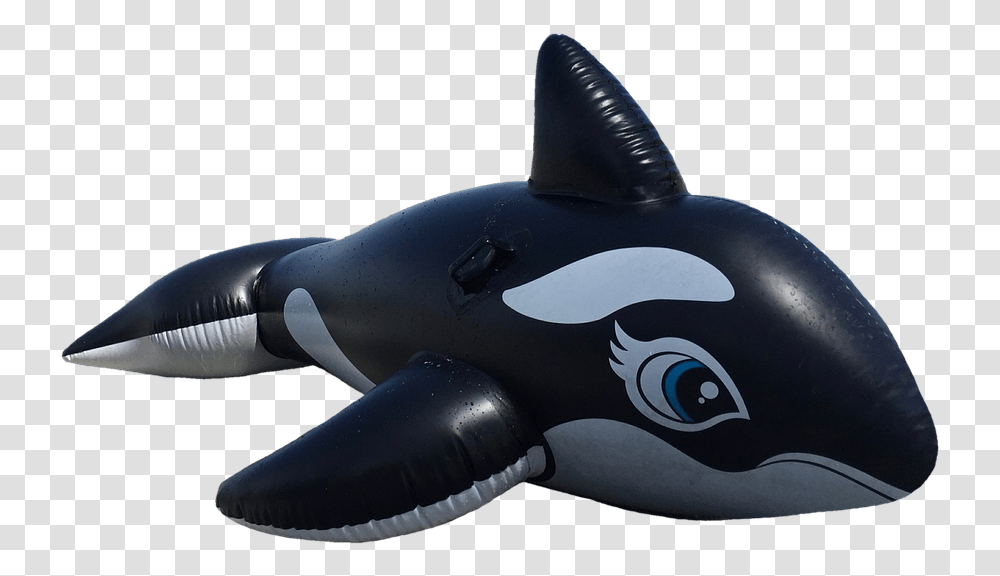 Wal Killer Orca Marine Mammals Float Toys Schwimmhilfe, Inflatable, Machine, Animal, Propeller Transparent Png