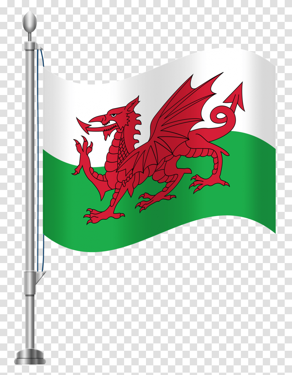Wales Flag Clip Art, Apparel, Label Transparent Png