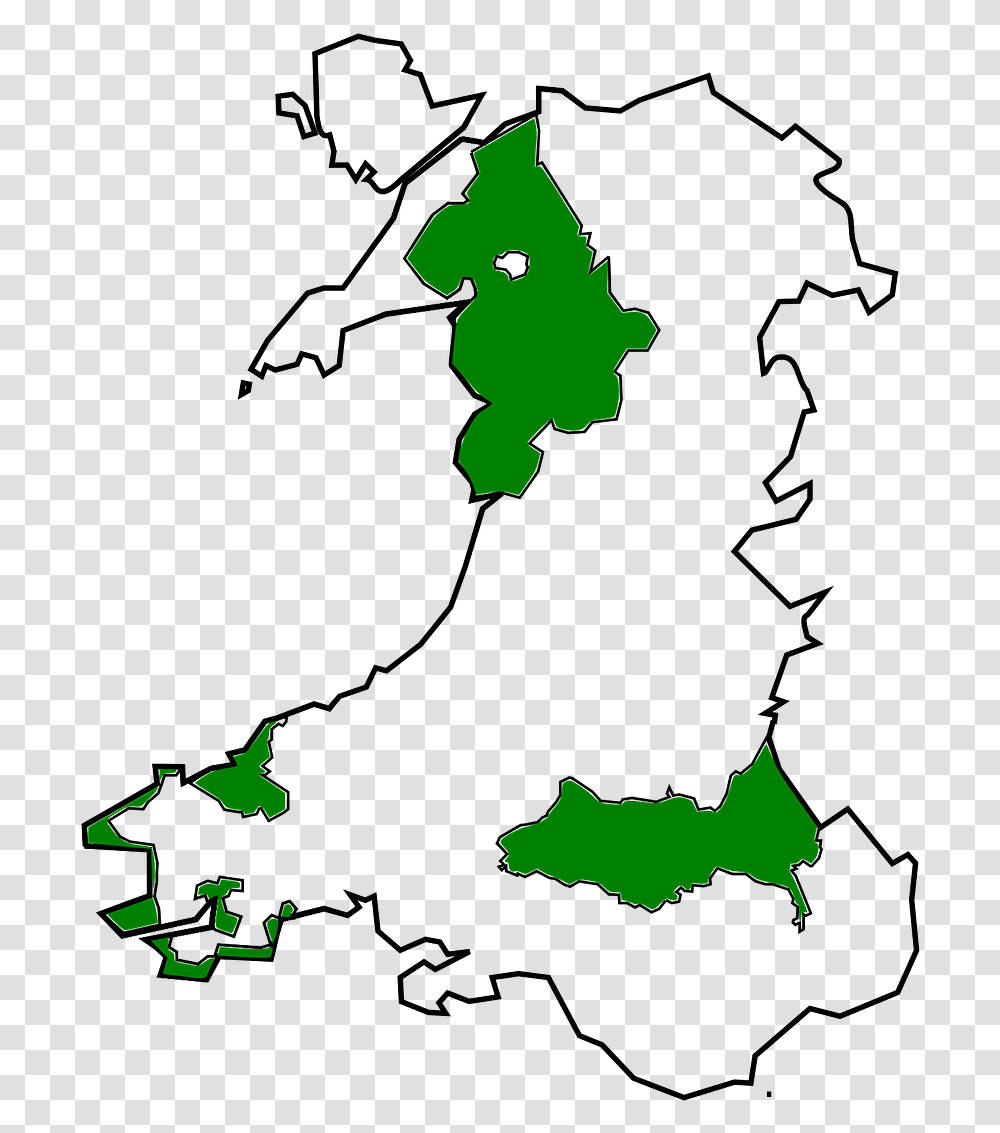Wales Trail Centres Map, Leaf Transparent Png