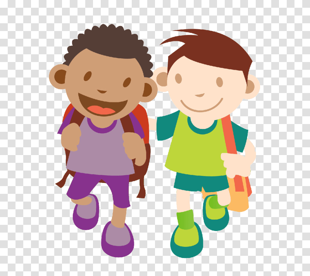 Walk In Cliparts, Family, Female, Girl, Kid Transparent Png