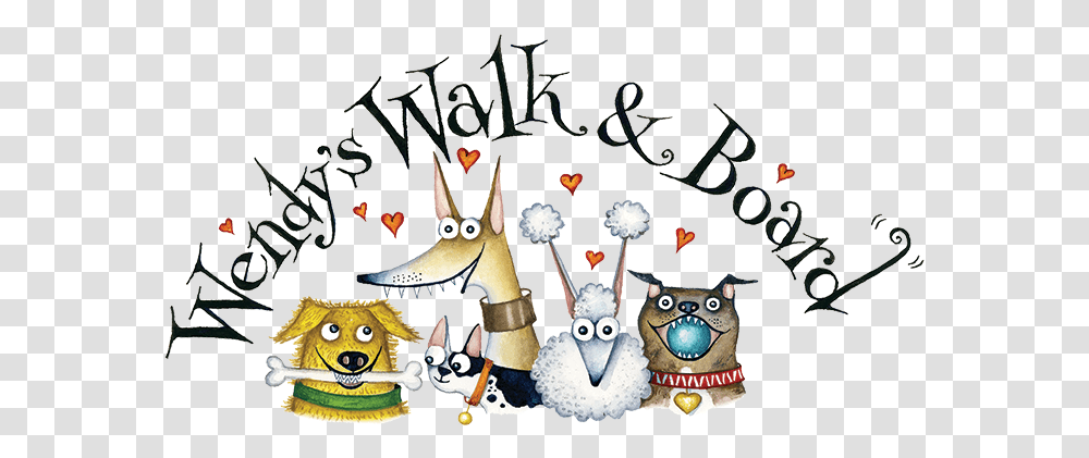 Walk & Board - For The Love Of Dogs... Cartoon, Text, Plush, Toy, Paper Transparent Png