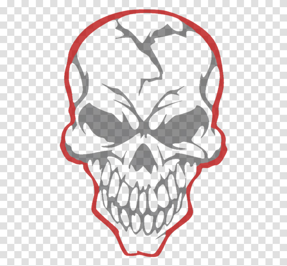 Walk Your Neighbourhood Skull This Halloween - Walkspace Angry Skull Stencil, Symbol, Batman Logo, Pillow, Cushion Transparent Png