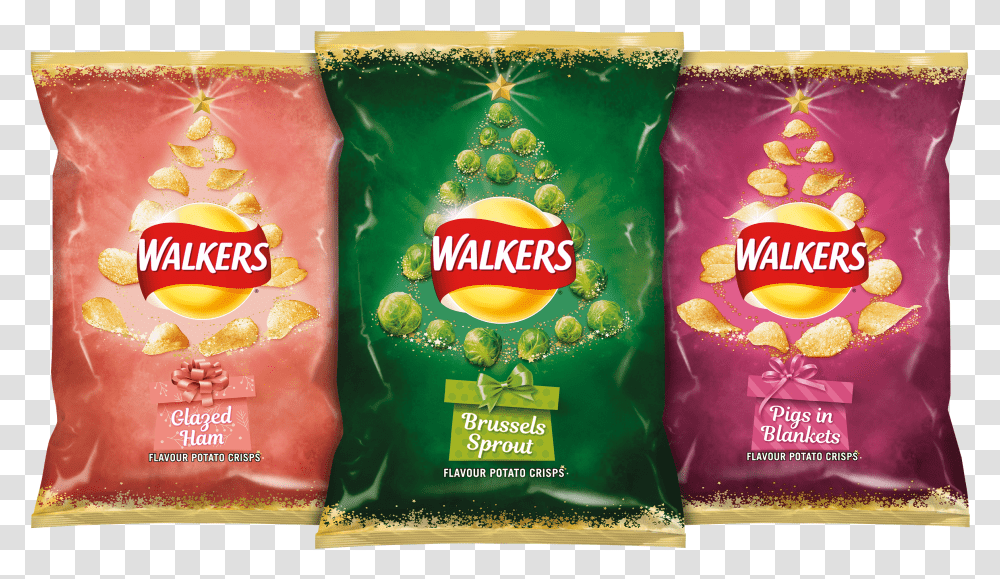 Walkers Christmas Crisps Walkers Brussel Sprout Crisps Transparent Png