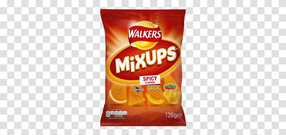 Walkers Mixups Crisps Uk Spicy Mix Up Crisps, Plant, Apricot, Fruit, Produce Transparent Png