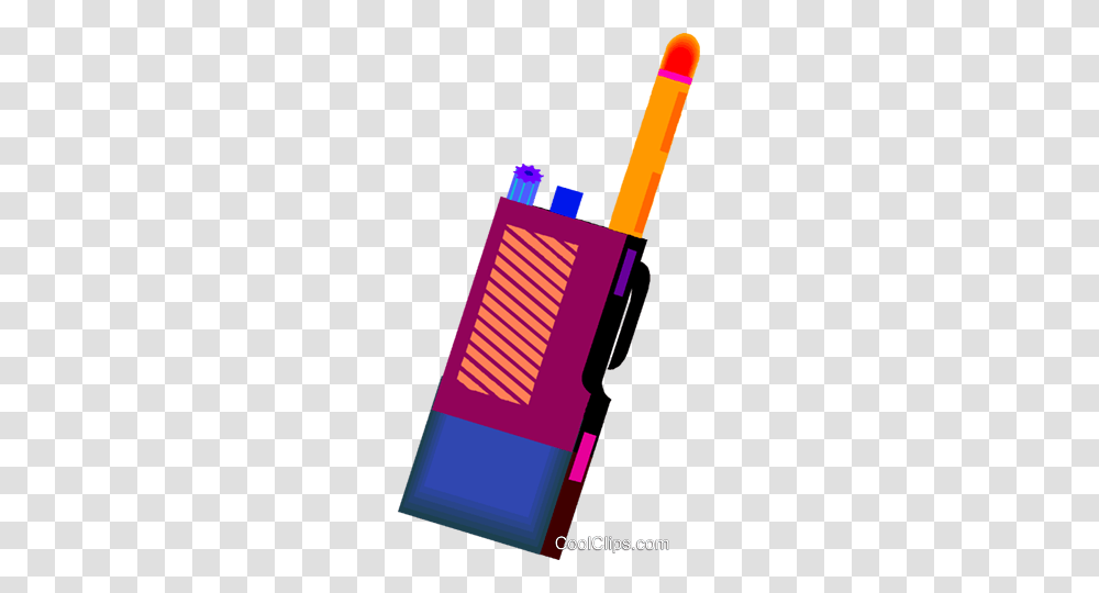 Walkie Talkie Talky Royalty Free Vector Clip Art Illustration, Fuse, Electrical Device Transparent Png