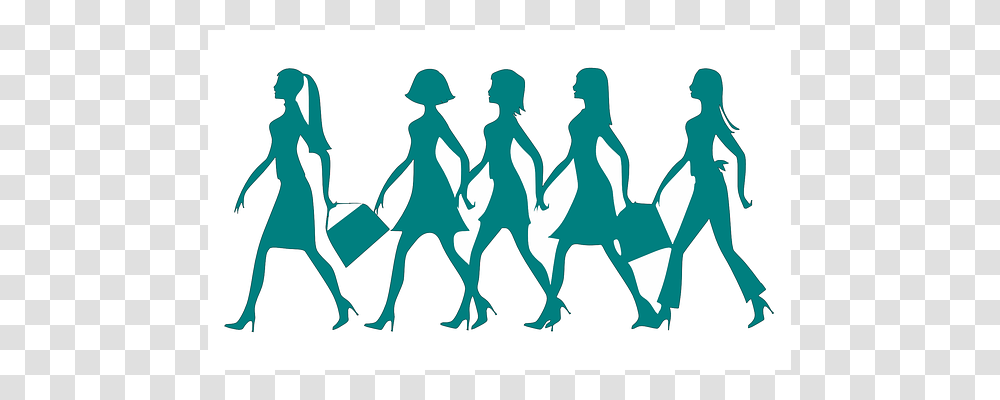 Walking Person, Human, Silhouette, Painting Transparent Png