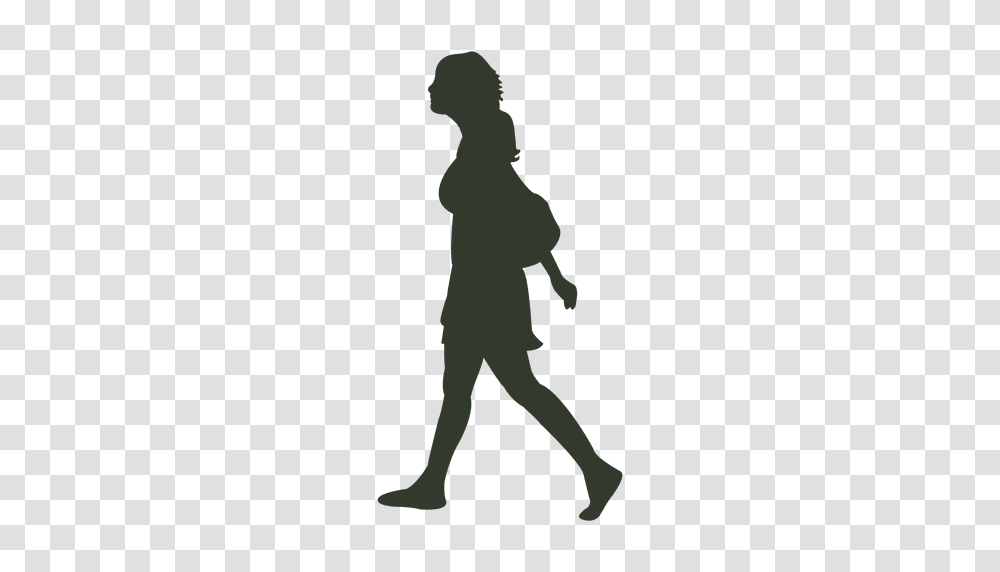 Walking Away Silhouette, Person, Standing, Light Transparent Png