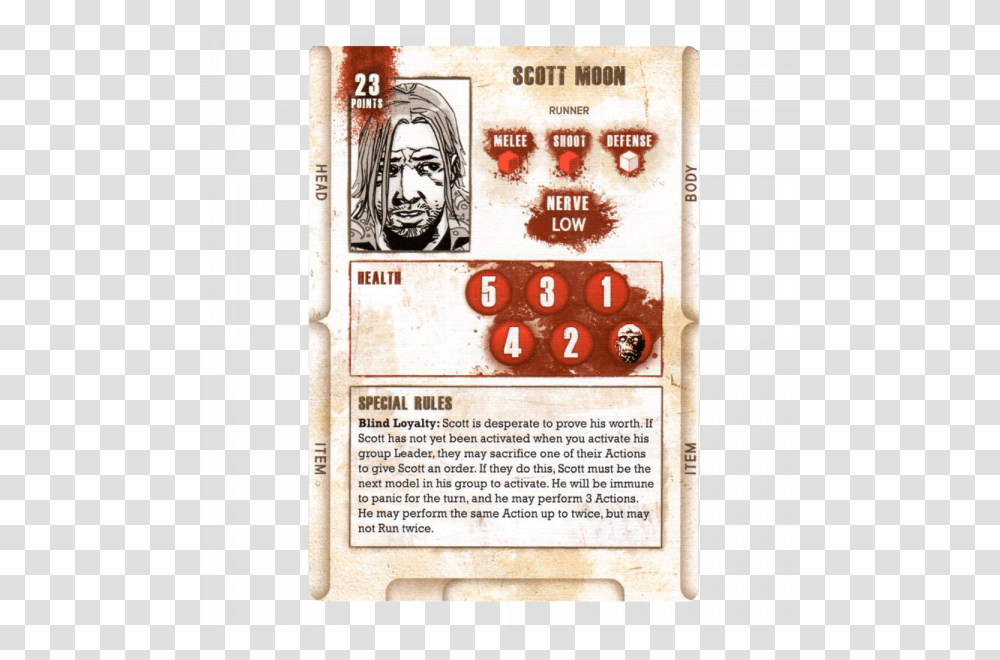 Walking Dead All Out War Cards, Person, Human, Game Transparent Png