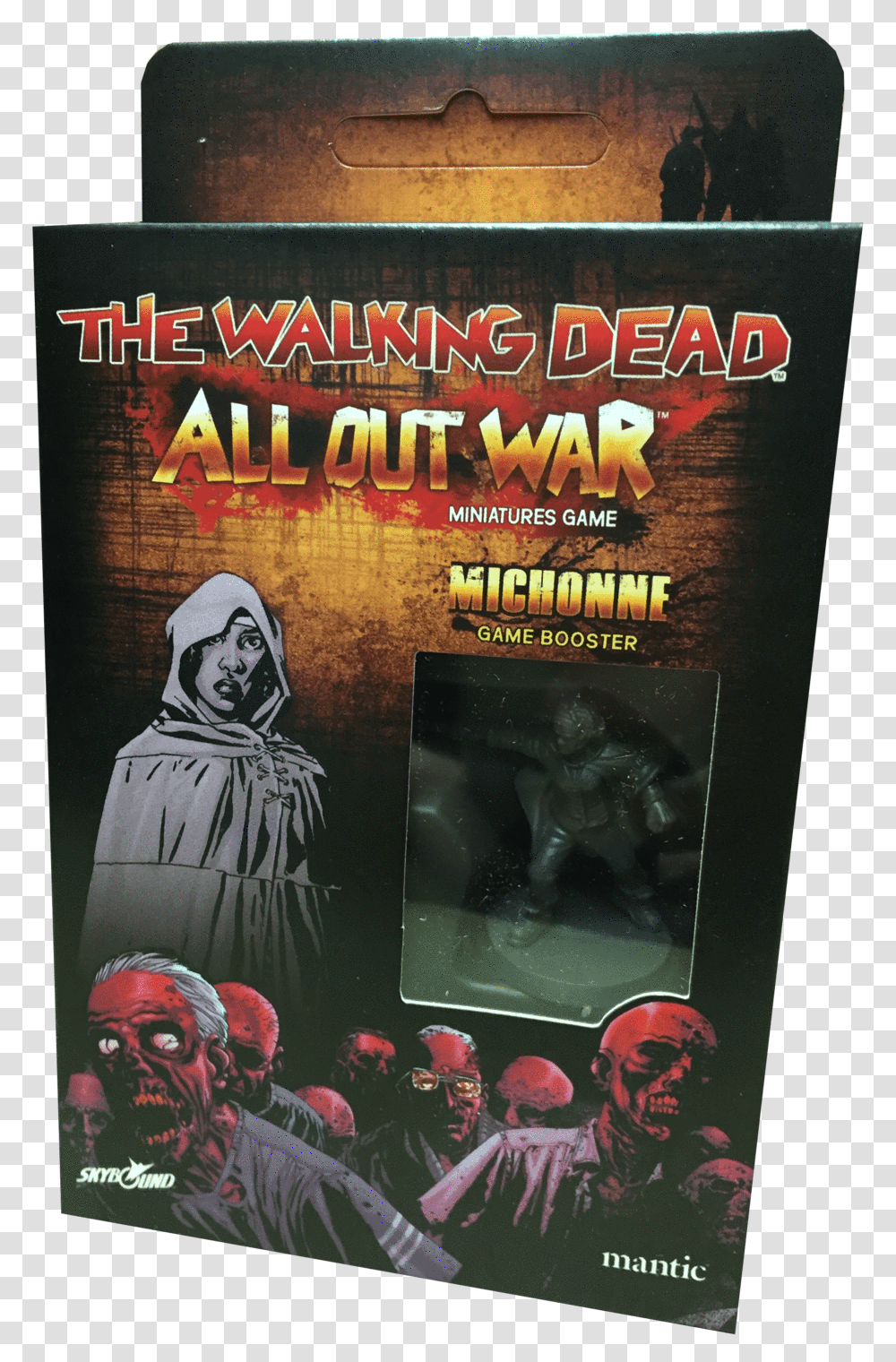 Walking Dead All Out War Tyreese Booster, Person, Human, Poster, Advertisement Transparent Png