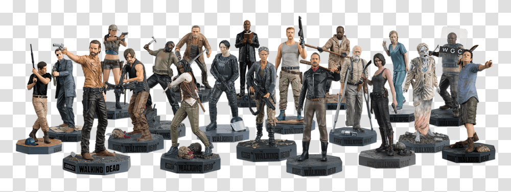 Walking Dead Collector's Models, Person, Figurine, Leisure Activities Transparent Png