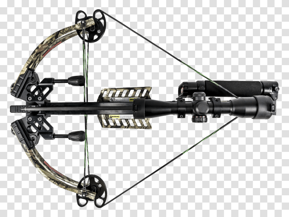 Walking Dead Crossbow Top View, Arrow, Weapon, Weaponry Transparent Png