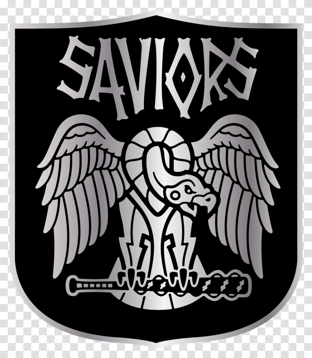 Walking Dead Saviors Logo, Emblem, Poster, Advertisement Transparent Png